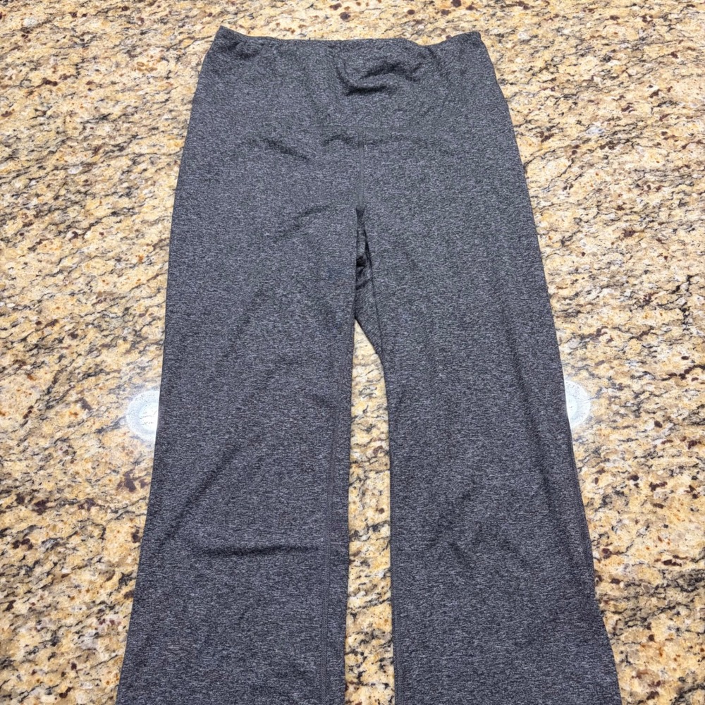 Old Navy Active Cozecore High-Rise Flare Go-Dry Pants Gray Heather M Tall